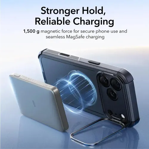 ESR Cyber Tough Magsafe Case with Stash Stand for iPhone 17 Air