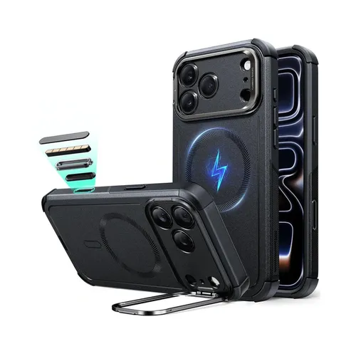 ESR Cyber Tough Magsafe Case with Stash Stand for iPhone 17 Pro Max