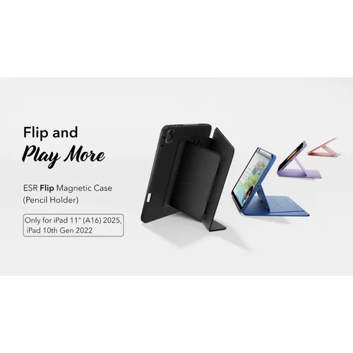 ESR Flip Hybrid Case with Pencil Holder for iPad 10th Gen
