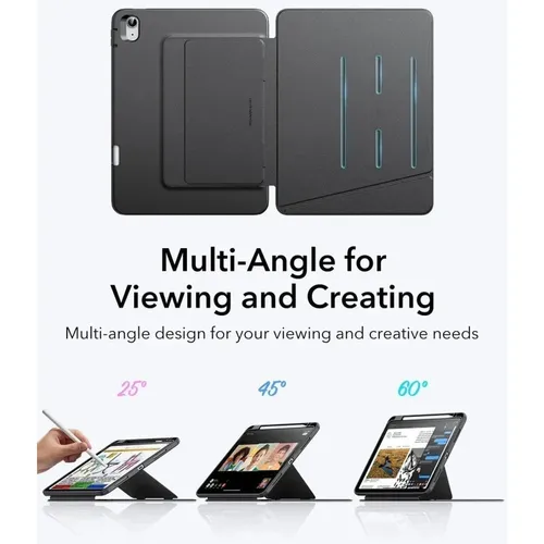 ESR Flip Magnetic Case with Pencil Holder for iPad Pro 13 2025