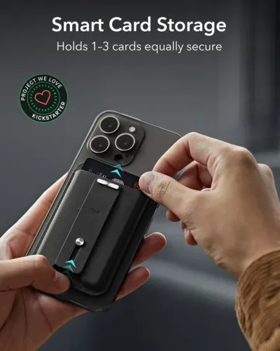 ESR Geo Wallet Stand (HaloLock) with Built-in Find My