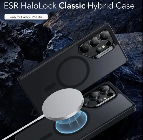 ESR HaloLock Classic Hybrid Case for Samsung Galaxy S25 Ultra