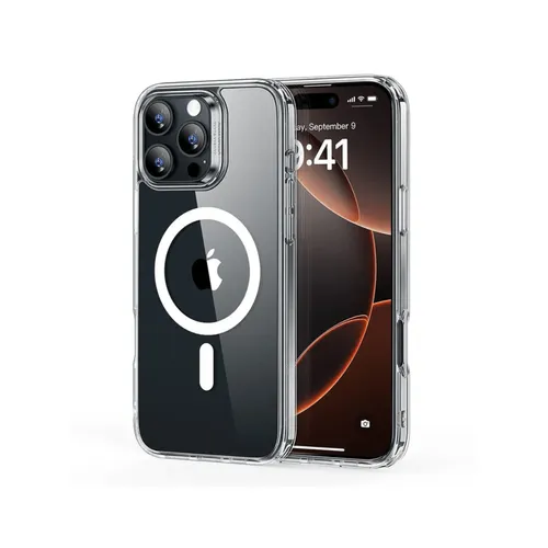 ESR HaloLock Classic Hybrid Clear Case (Camera Control) for iPhone 16 Pro Max