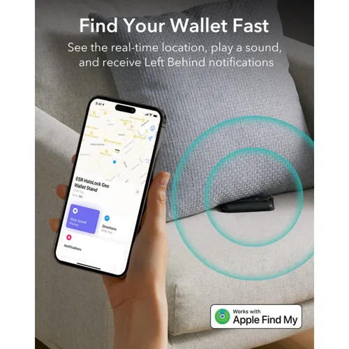 ESR HaloLock Geo Wallet Stand with Built-in Find My
