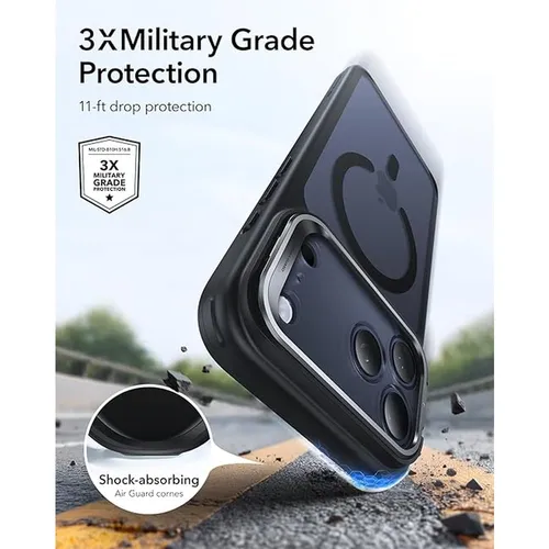 ESR Hybrid MagSafe Case with Stash Stand for iPhone 17 Pro
