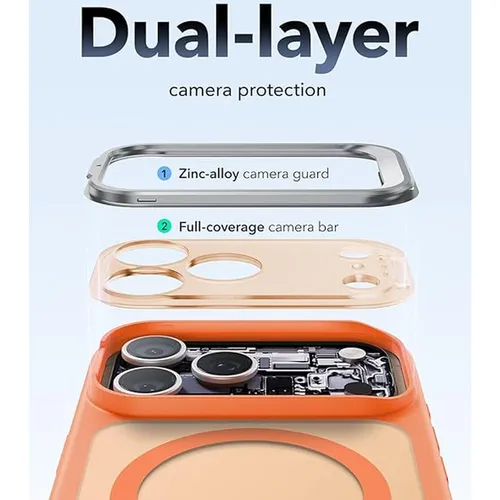 ESR Hybrid MagSafe Case with Stash Stand for iPhone 17 Pro