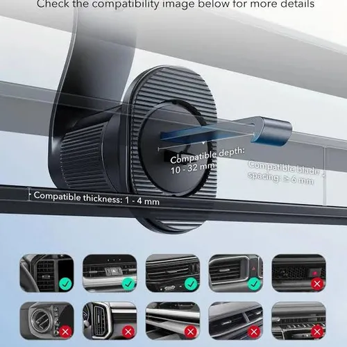 ESR OmniLock MagSafe Air Vent Car Mount