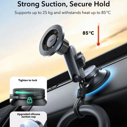 ESR OmniLock MagSafe Suction Cup Car Mount
