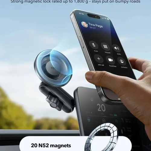 ESR OmniLock MagSafe Suction Cup Car Mount