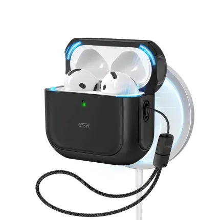 ESR Orbit Hybrid Case (HaloLock) for AirPods 4