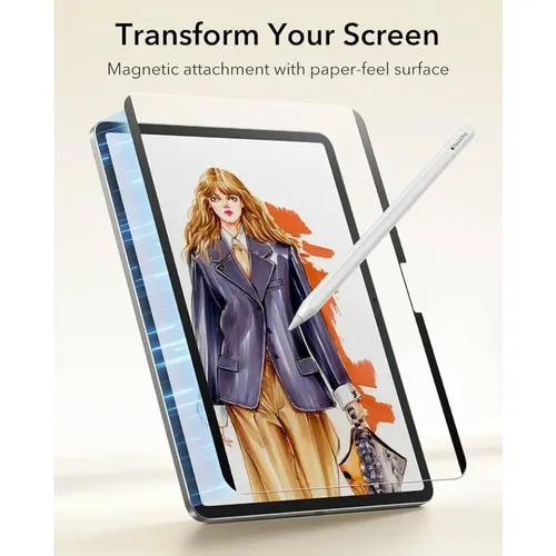 ESR Paper-Feel Magnetic Screen Protector for iPad 12 (A18)