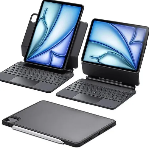 ESR Rebound Magnetic iPad Keyboard Case 360 – Black