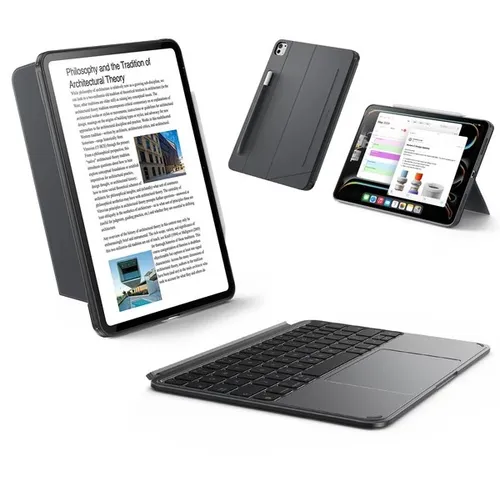 ESR Shift Keyboard iPad Case (Detachable) – Dark Gray