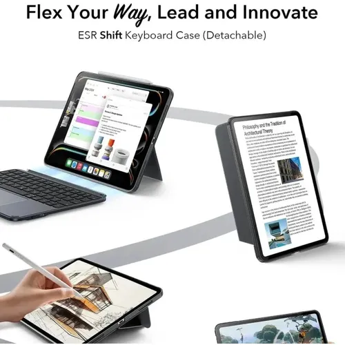 ESR Shift Series Keyboard Case for iPad 12th Gen A18