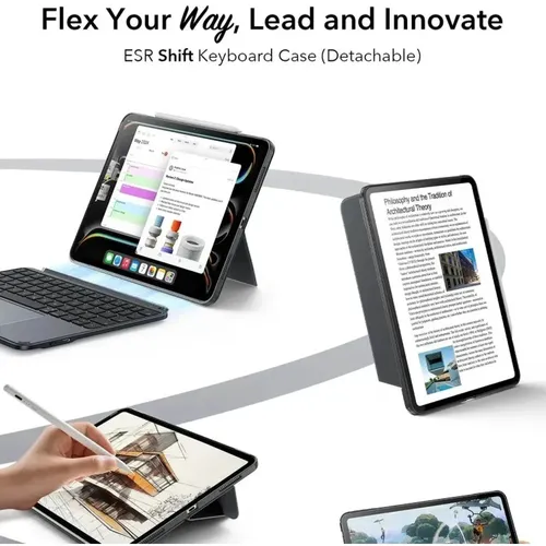 ESR Shift Series Keyboard Case for iPad 12th Gen A18
