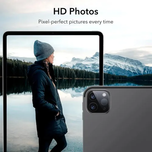 ESR Tempered‑Glass Camera Lens Protector for iPad Pro 12.9 – 2 Pack