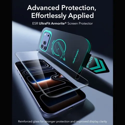 ESR Ultrafit Classic Screen Protector for iPhone 18 Pro Max (2 Pack)
