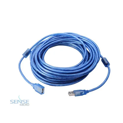 EXTENTION CABLE 10M USB-BLUE