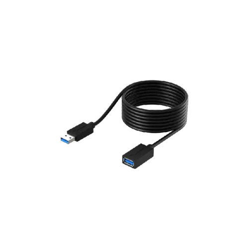 EXTENTION CABLE 3M USB-BLACK