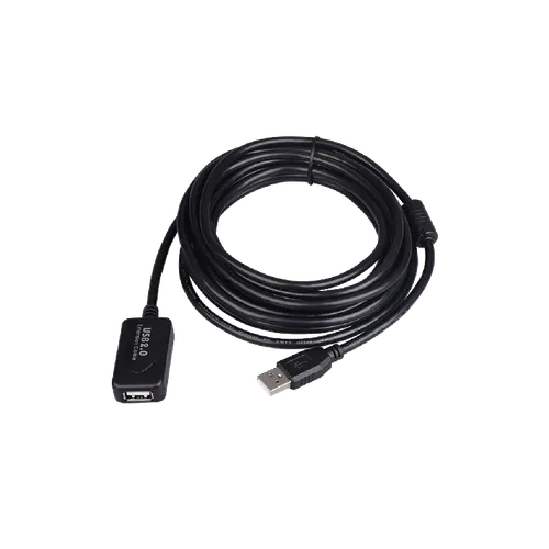 EXTENTION CABLE 5M USB 2.0-BLACK