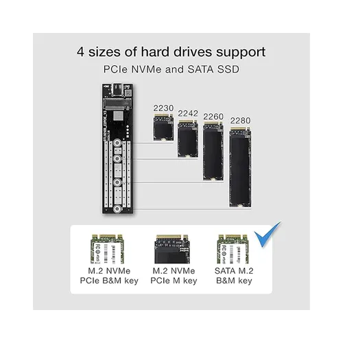 EZCast M.2 NVMe SSD Enclosure