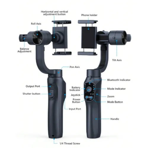 F10 Pro 3-Axis Gimbal Stabilizer for Smartphone