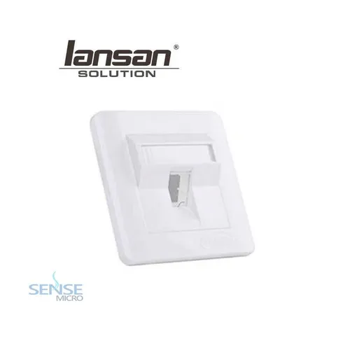 FACE PLATE - LANSAN 1 PORT 45 DEGREE INNER(LFP01)