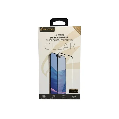 Falcon Lux Series Super Hardness Tempered Glass Screen Protector for iPhone 16 Pro