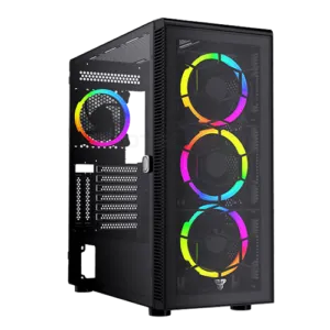 FANTECH Hexa XL CG82 – RGB Gaming PC Case + 4x RGB Fans