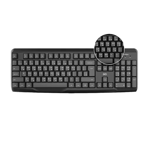 Fantech K211 GO Office Keyboard - Multi LANGUAGE
