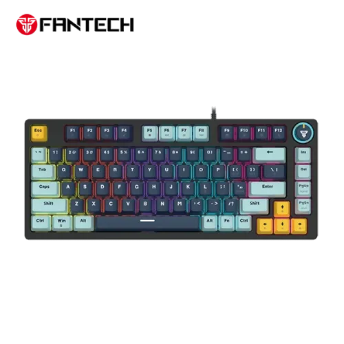 Fantech MK875 V2 Atom 81 Hot Swappable Mechanical Keyboard - Navy Blue