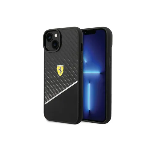 Ferrari Bi-material Carbon & Poly-carbonate Case for iPhone 14