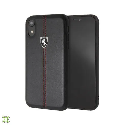 Ferrari Heritage W Vertical Contrasted Stripe iPhone Hard Case