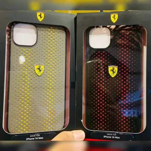 Ferrari Leather Cover – iPhone 14 Max