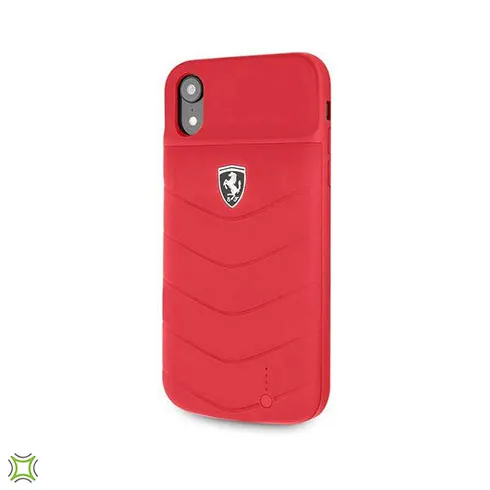 Ferrari Off Track Full Cover 4000mAh Power Case For iPhone XR
