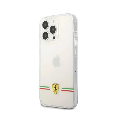 Ferrari Original Flag Logo Hard Case for iPhone 13 Pro