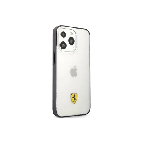 Ferrari Original Logo Transparent Case for iPhone 13 Pro
