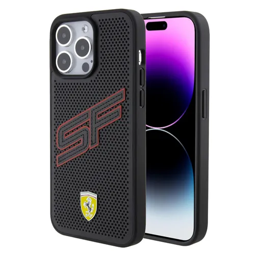 Ferrari PU Leather iPhone 15 Pro Max Case