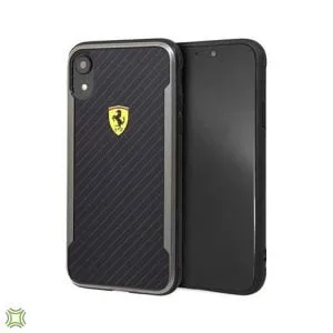 Ferrari Racing Shield On Track Carbon Effect iPhone Hard Case