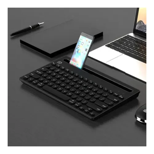 FUDE iK3381 Multi-Device Connection Wireless Bluetooth Keyboard
