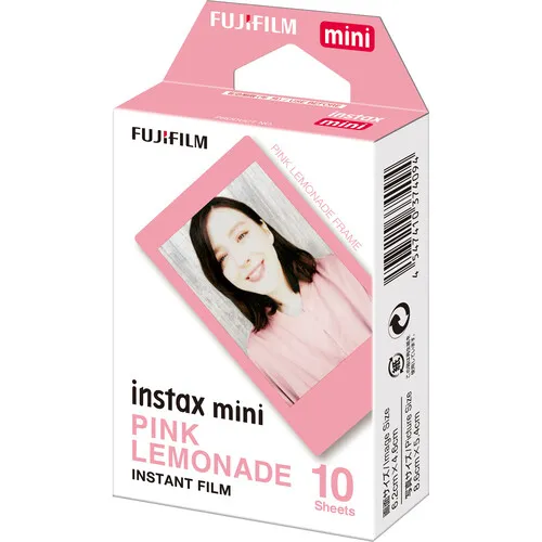 Fujifilm Instax Mini Pink Lemonade Instant Film 10pack