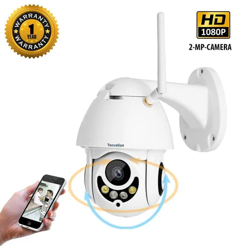 Full HD 1080P WiFi IP Camera Wireless Wired PTZ Outdoor Speed Dome CCTV Security Camera