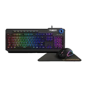 GAMDIAS ARES P2 – RGB Gaming Keyboard Mouse & Pad Combo