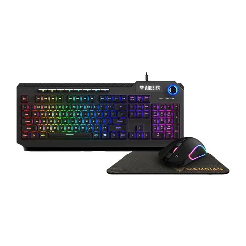 Gamdias Ares|P2 RGB 3-in-1 Gaming Combo