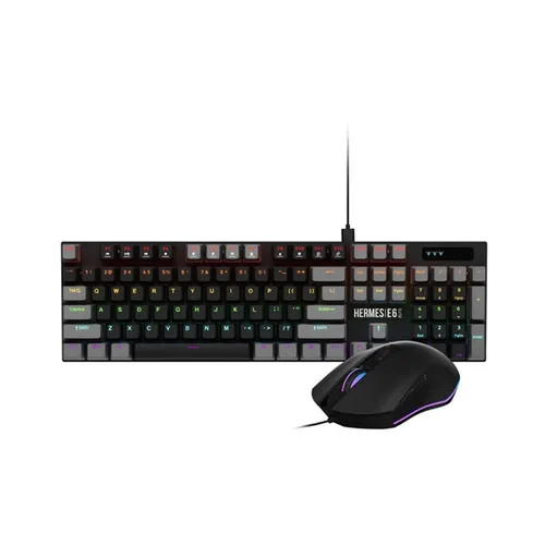 Gamdias Hermes E6 Elite 2 in 1 Combo Gaming Keyboard 
