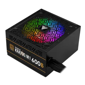 GAMDIAS KRATOS M1-600B 600W RGB 80+ Bronze Power Supply