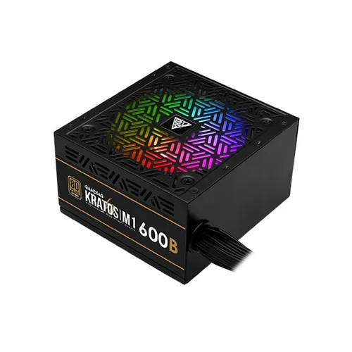 Gamdias Kratos M1-600B ARGB 80 Plus Bronze Power Supply