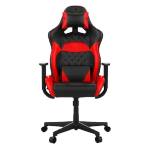 GAMDIAS ZELUS E1 L BR GAMING CHAIR (Black & Red)