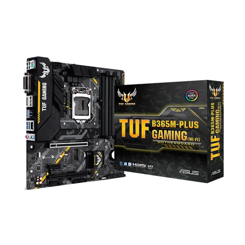 GAMING MOTHERBOARD - ASUS TUF B365M-PLUS (WIFI )-(3y)