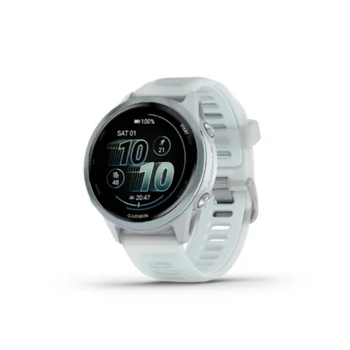 Garmin Forerunner 570 42mm Cloud Blue Aluminum Translucent Whitestone/Cloud Blue Smart Watch